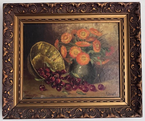 Antique oil painting flemish - antique,