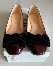 LK Bennett Burgundy Patent