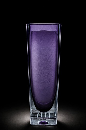 Murano style purple art - style, glass