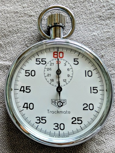 1978 swiss heuer trackmate - swiss,