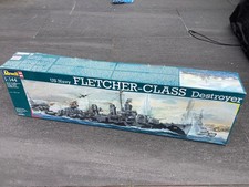 Revell 0509l 1:144 US Navy Fletcher Class  Destroyer plastic model kit NIB