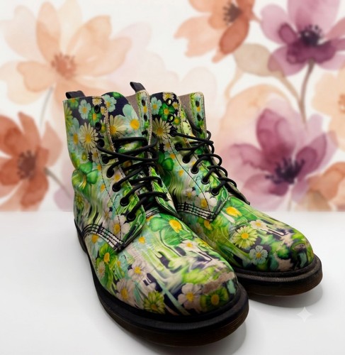 Martens slime drip green - drip,