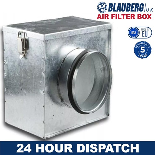 Blauberg inline air filter - air, box