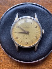 Vintage gents BULER 1950s Swiss Men’s Watch, EB 1197 - Spares/Repairs