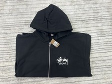 STUSSY STOCK LONDON ZIP HOODIE