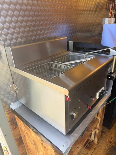 Parry countertop gas fryer - parry,