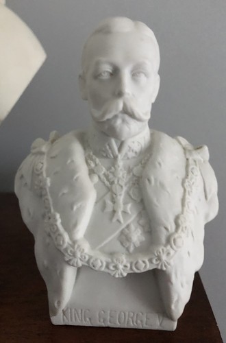Parian 1910 coronation bust - coronation, of