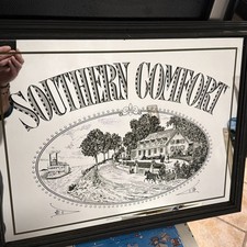 Vintage Southern Comfort Bar