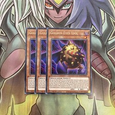 KICO-EN011 x3 Golden-Eyes Idol Rare Excellent Condition Yugioh 