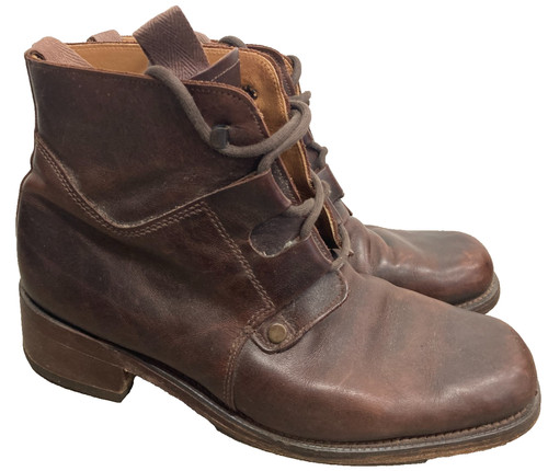 Vintage leather boots size - size, 10