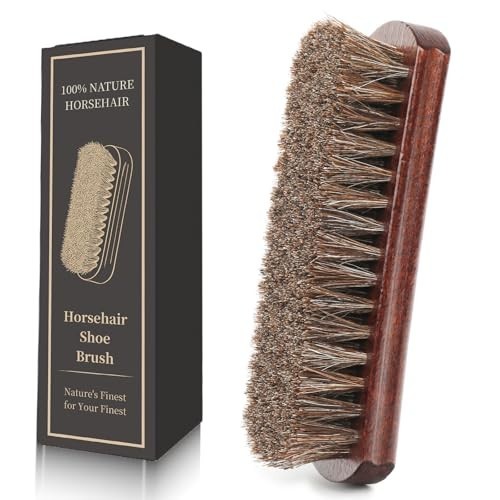 100 7in horsehair shoe - horsehair, brush