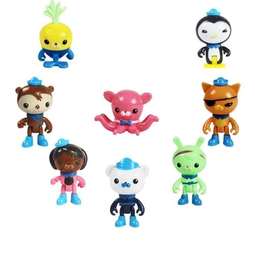 8pcs set the - octonauts, action