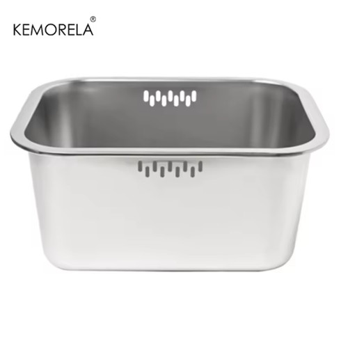 10l stainless steel dishpan - stainless,