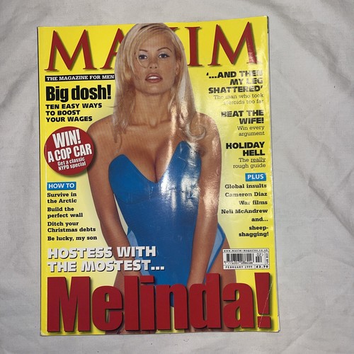 Maxim magazine melinda - maxim,