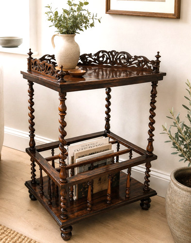 Antique victorian canterbury - antique,