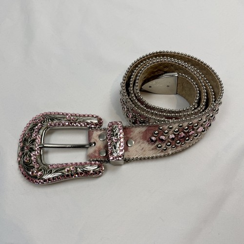Simon pink and white belt - simon,