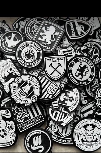 Football badges key - x,