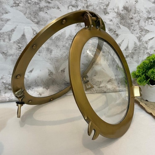 15in large porthole - 15in, vintage