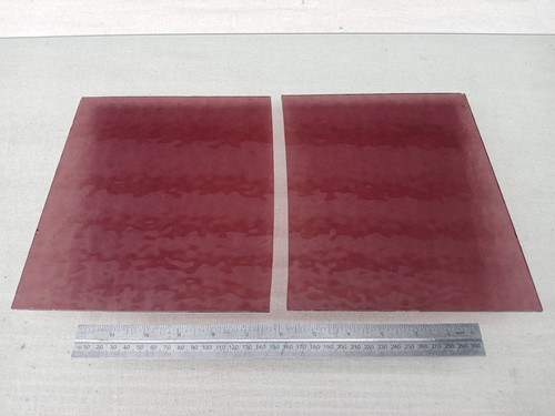 Stained glass offcuts - ., pale