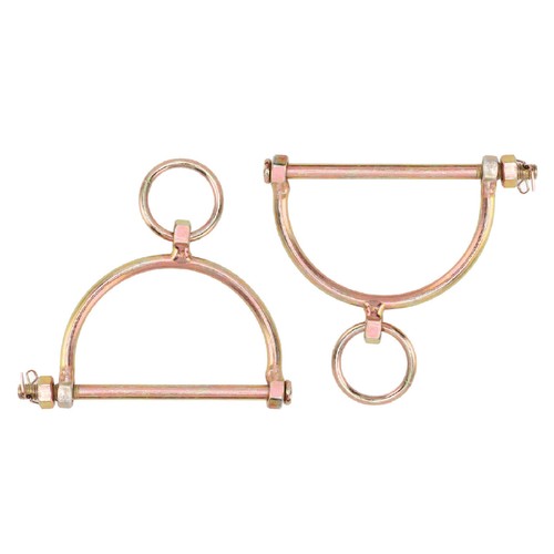 2pcs cow nose rings - 2pcs,