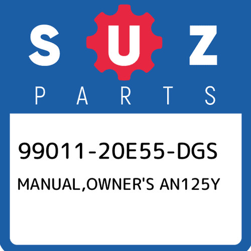 99011 20e55 dgs suzuki - 99011-20e55-dgs,