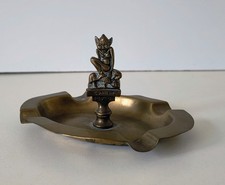 Old Brass/Copper  Cornish Pixie Ashtray