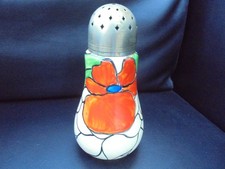 A Clarice Cliff sugar sifter