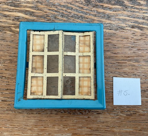 Vintage tri ang blue cream - &,
