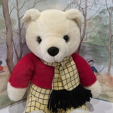 Rupert the Bear Soft Toy Bear 10" Bear Vintage Original Rupert 