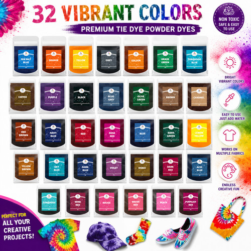 Fabric clothes dye pod sachet - clothes,