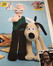 Wallace gromit crochet - wallace,