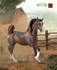 Arabian Arab Mare Liver Chestnut Horse Toy Model Figure by CollectA 88955 New