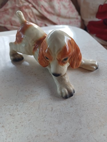 Vintage ceramic cocker - vintage,