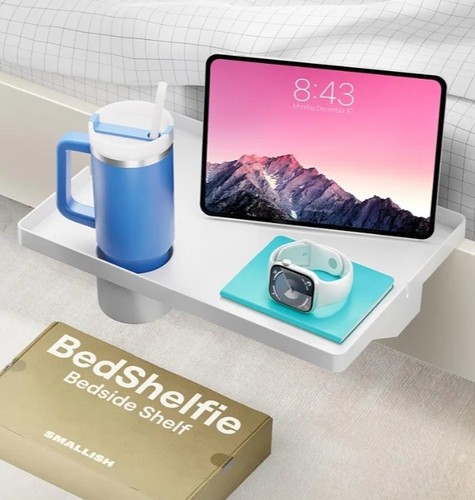 Bedshelfie bedside shelf for - bedshelfie,
