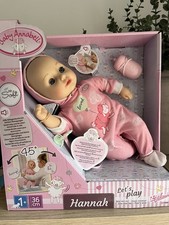 Baby Annabell Hannah Let’s