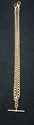 Hallmarked 9ct gold curb link - gold,