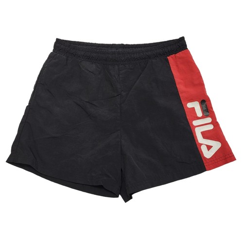 Fila shorts drawstring black - fila,