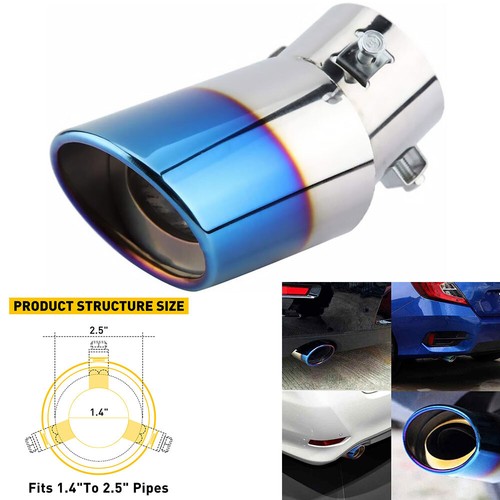 Blue tail pipe - blue,