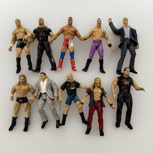 10x wwe jakks - wwe, live