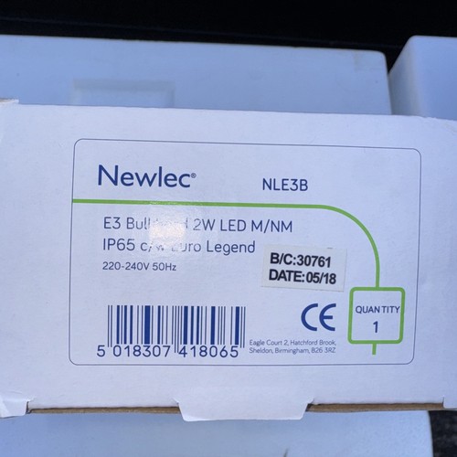 Newlec emergency led bulkhead - newlec,