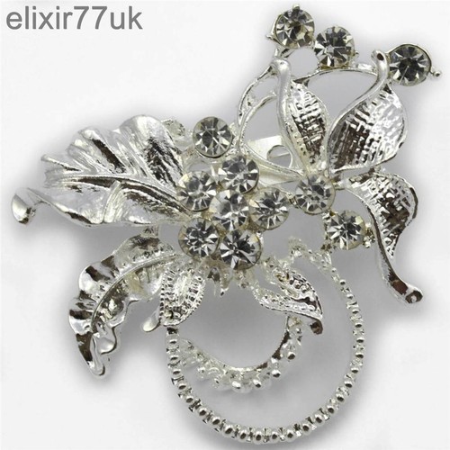 New silver flower bouquet - silver,