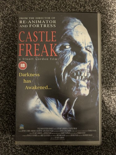 Castle freak vhs rental big - castle,