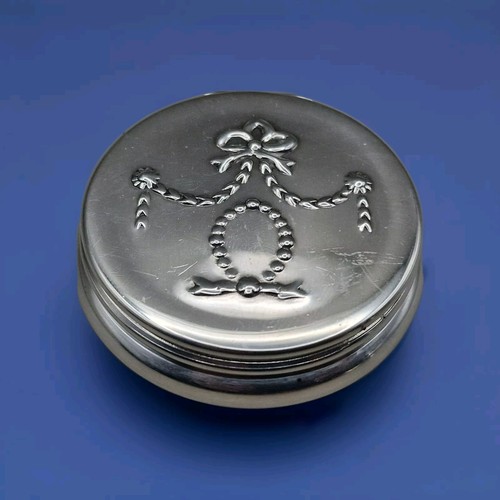 Superb solid silver snuff - superb, snuff/pill