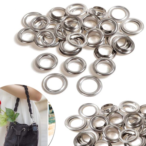 100 silver eyelet - eyelet, with