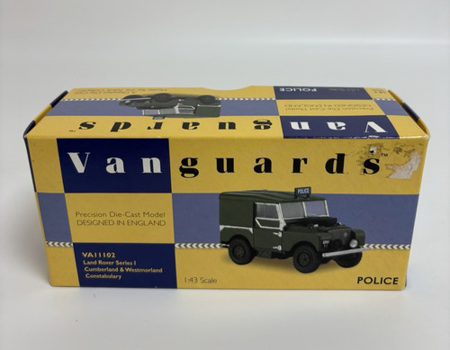 Vanguards land rover - 1:43,