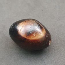 Rare Vintage Natural Suliemani Agate Bead Amulet