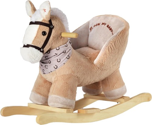 Plush rocking horse - plush, toddler