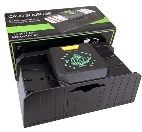 Automatic card shuffler - automatic,