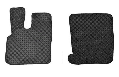 Black eco leather driver - black, +