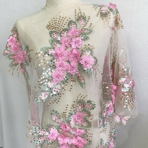 1pc flower patch beaded - 1pc,